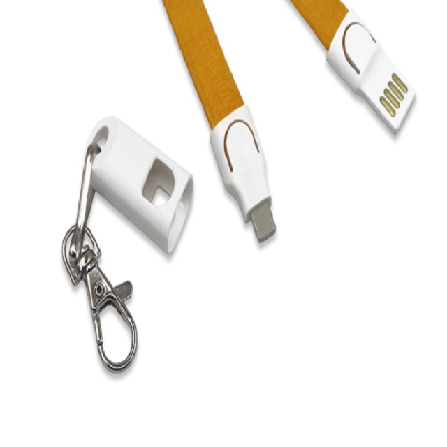 Lanyard Nylon 2 in 1 Charging Cable 2