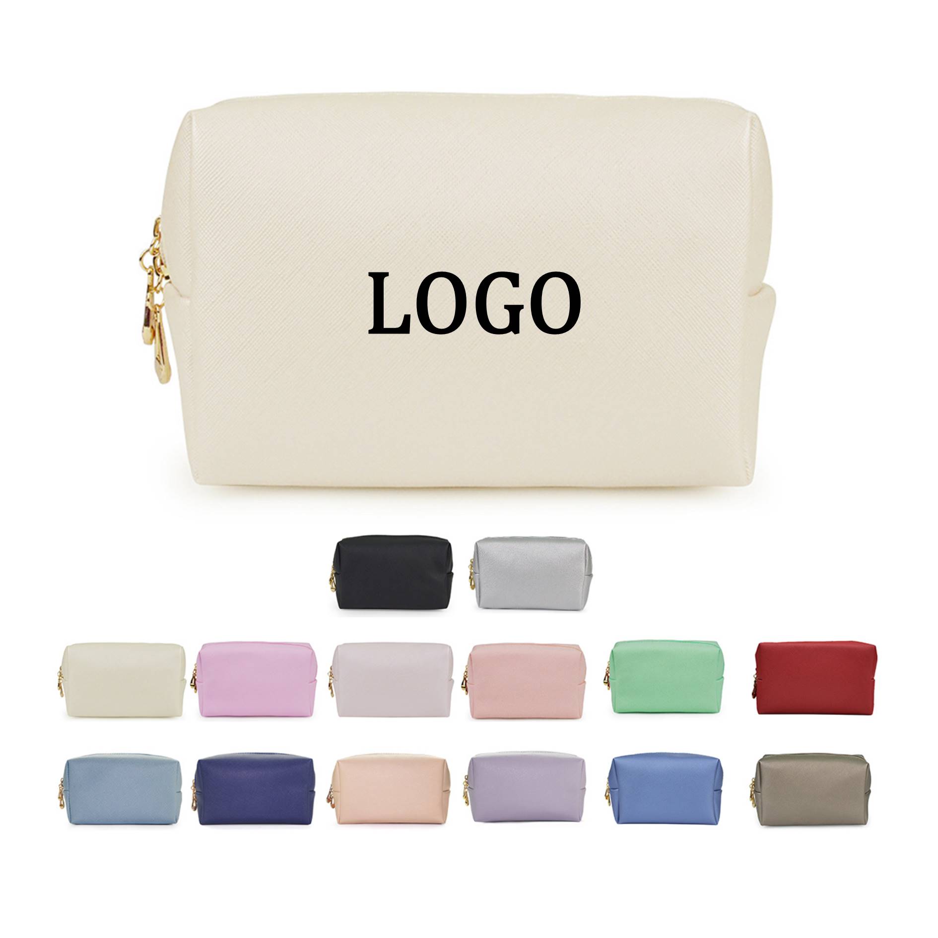Portable PU Travel Cosmetic Pouch 3