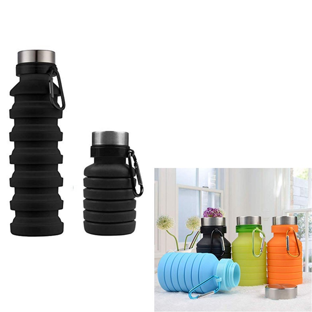 Foldable Silicone Outdoor Sports Bottle 2