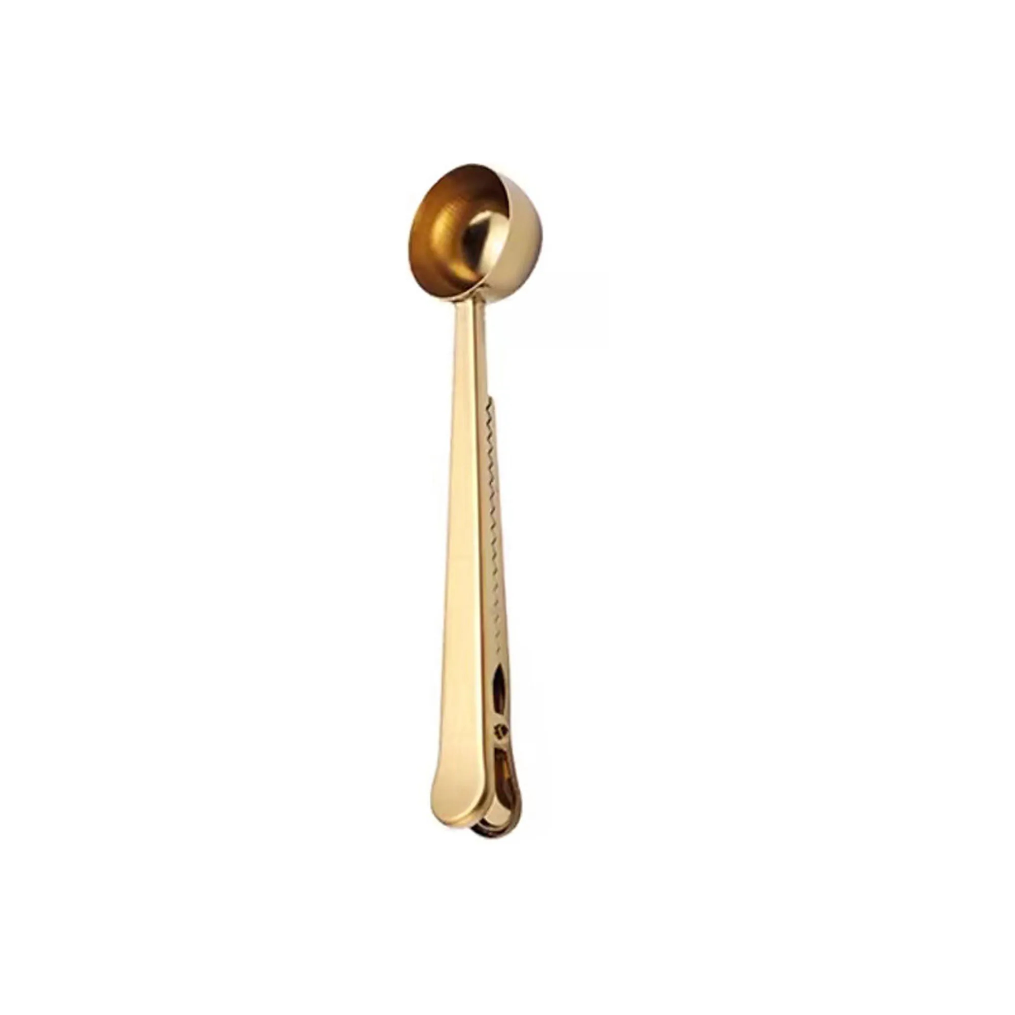 Stainless Steel Coffee Spoons with Bag Clip 3