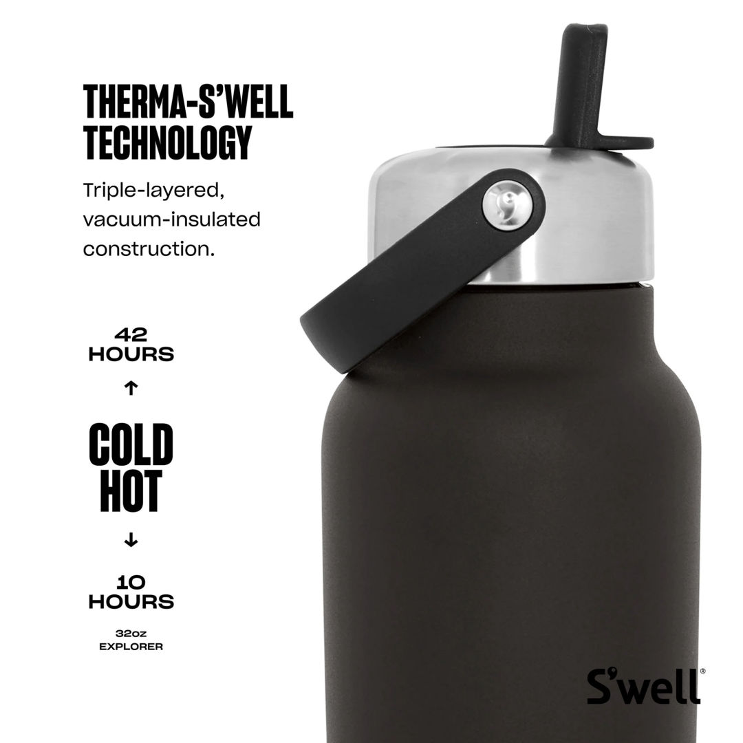 S'well® Explorer Bottle w/ Flip Straw - 32oz 11