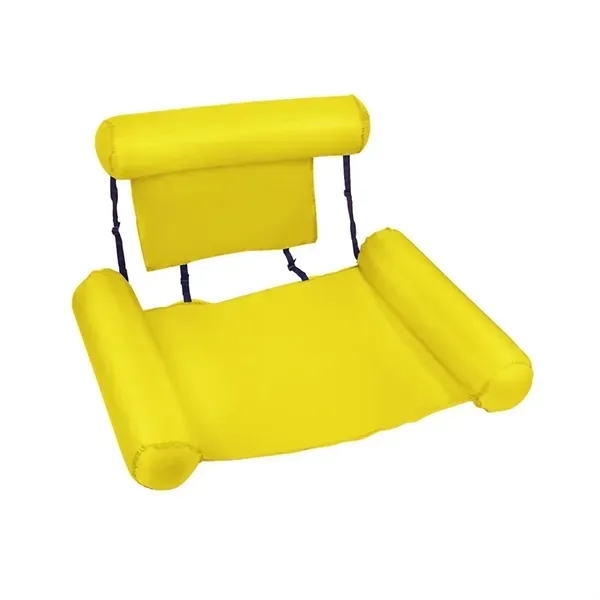 Foldable Inflatable Water Lounge Chair Portable Pool Float 4