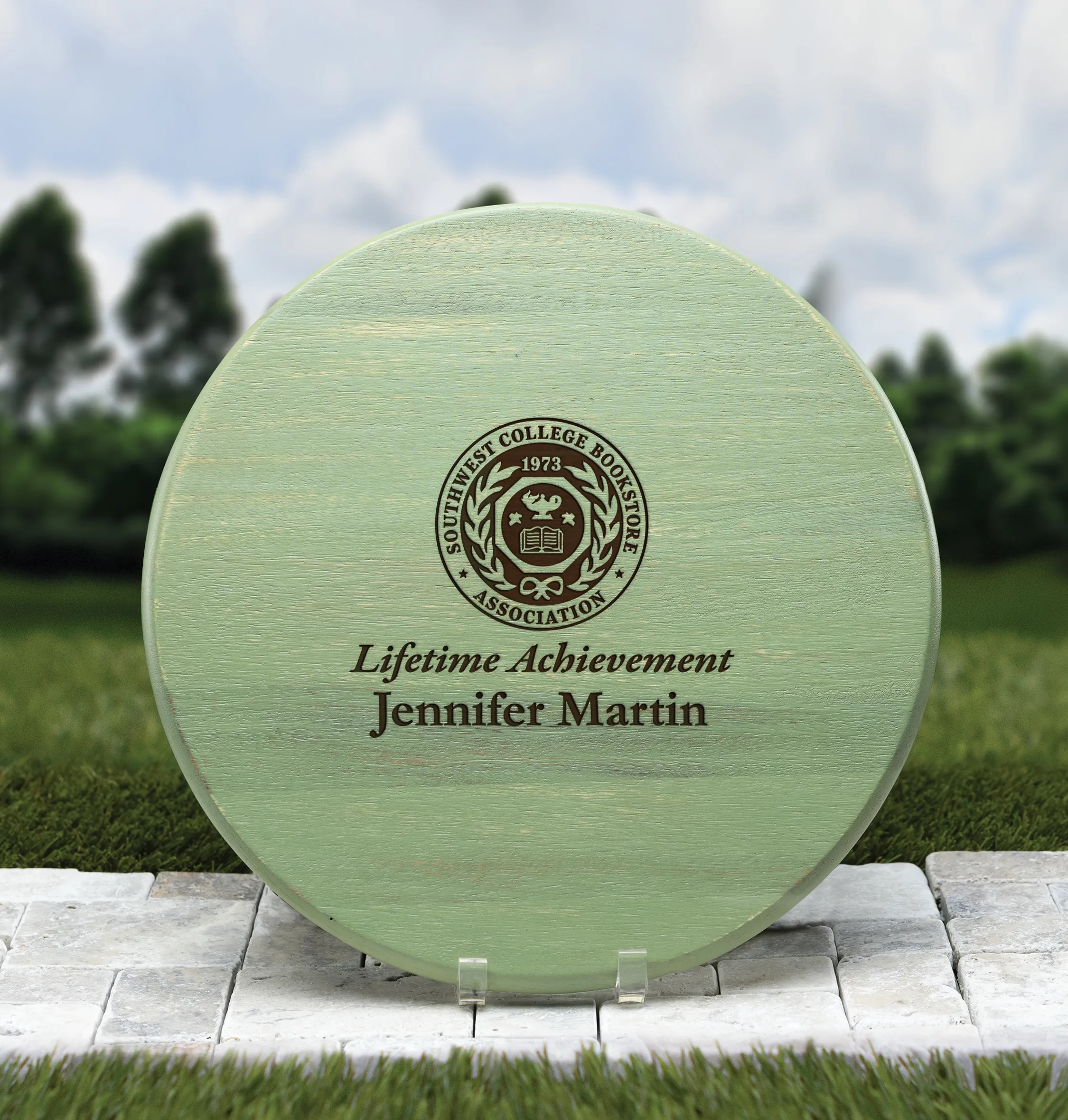 Grand Acacia Wood Round Board 5