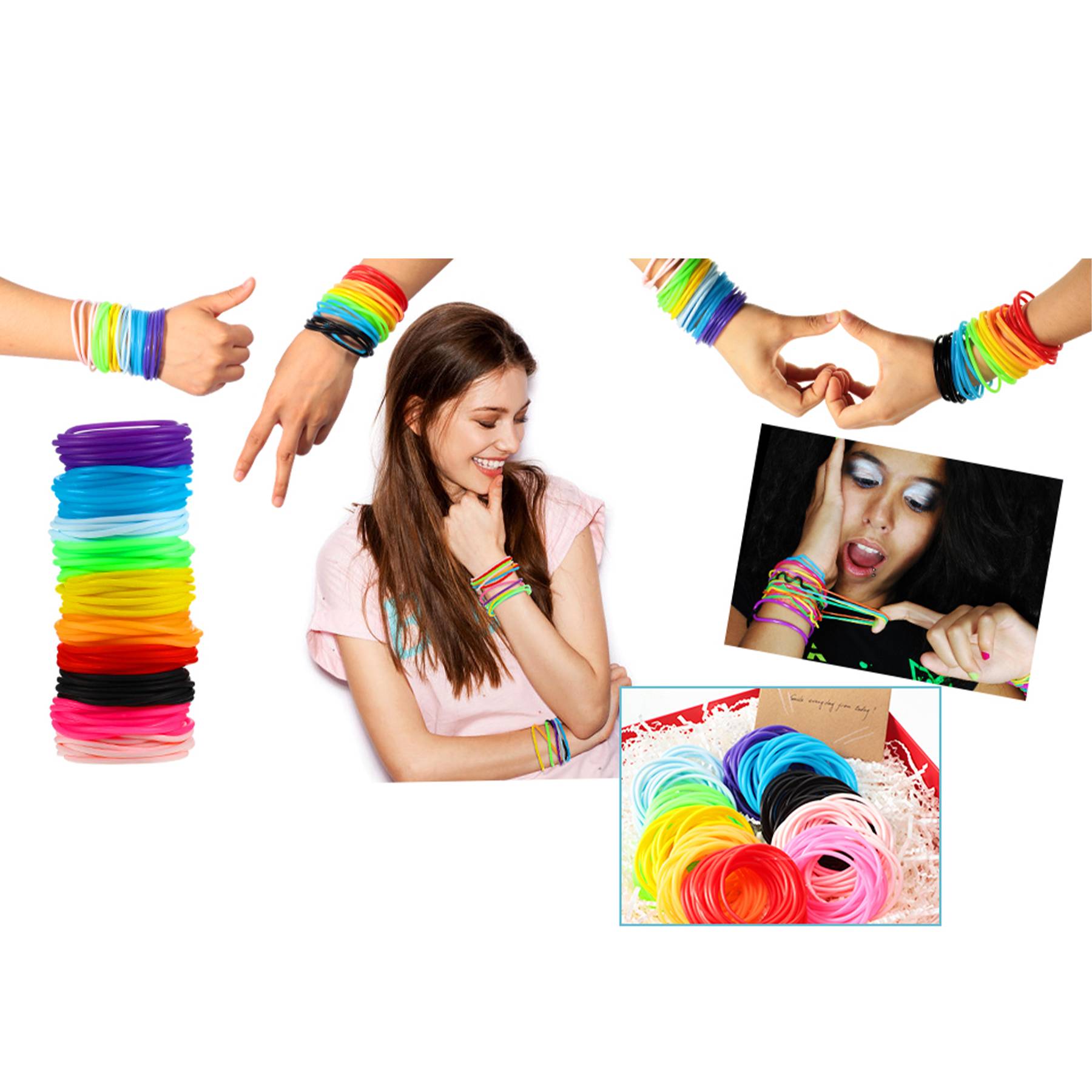 Silicone Jelly Bracelets 13