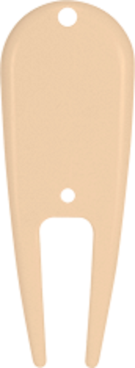 Plastic Divot Tool w/1 Color Imprint