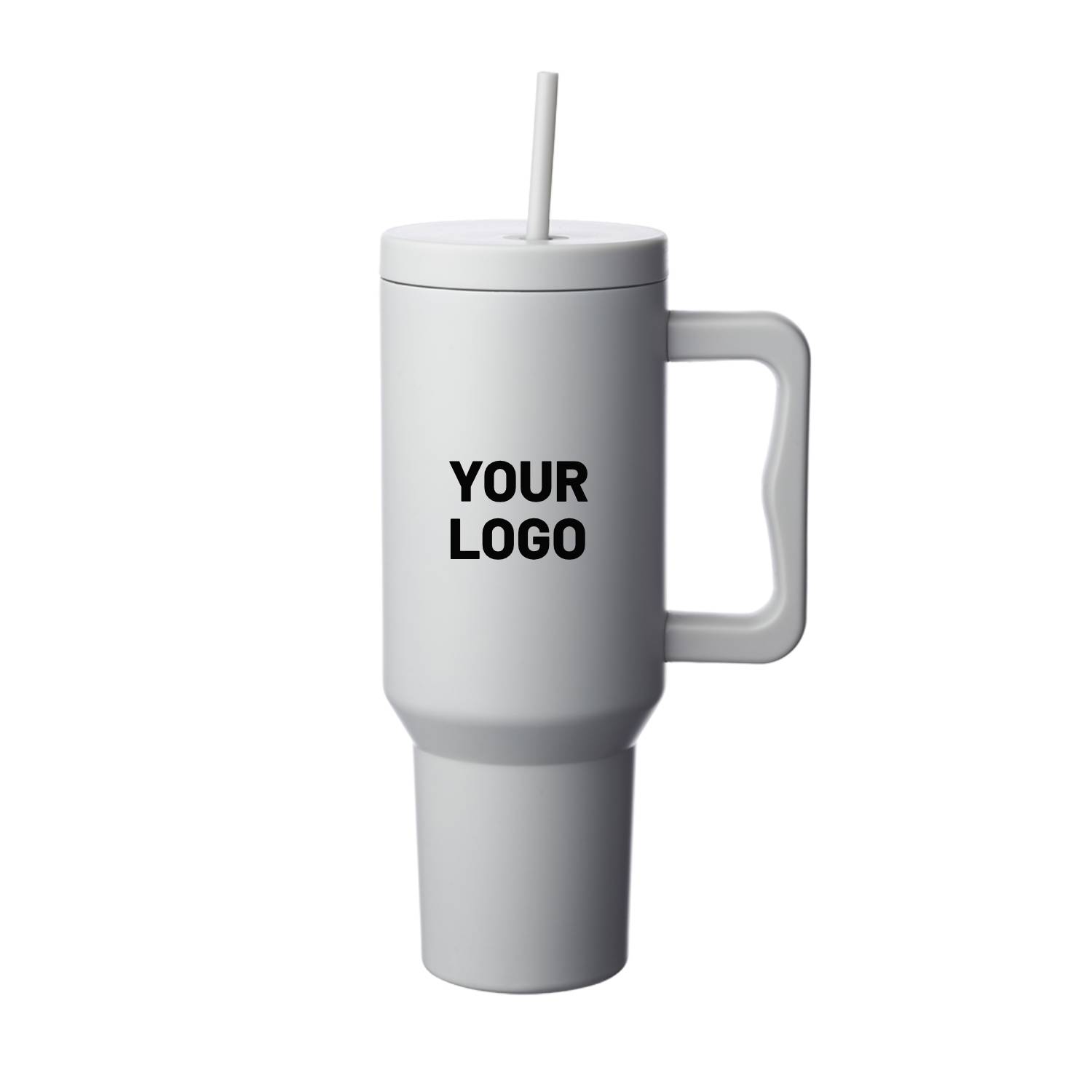 Stainless Steel Tumbler with Handle and Straw, 40 oz. 15