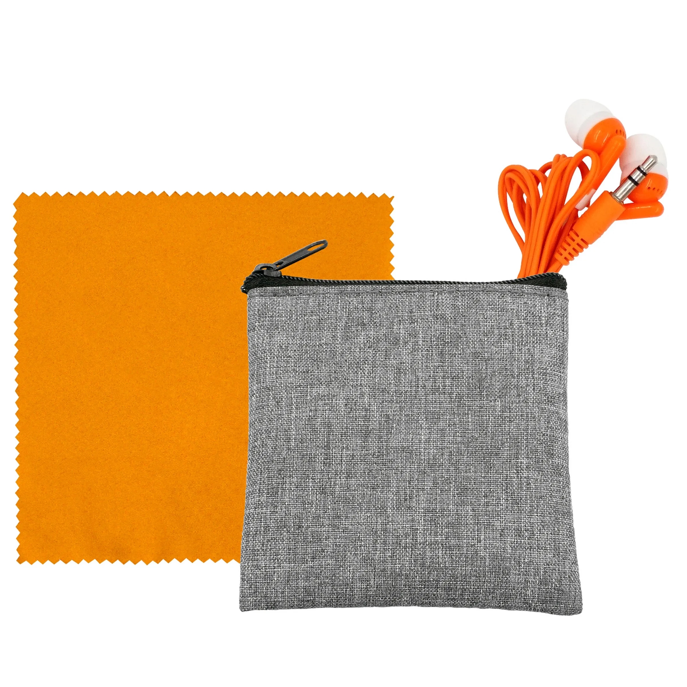 Recycled Ear Bud & Cloth Set 17