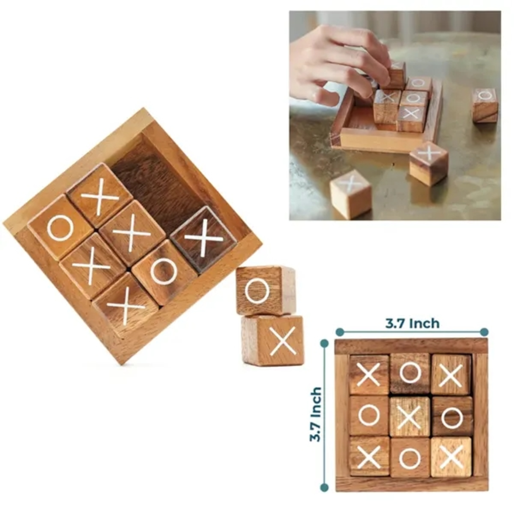 TicTacToe Wooden Game 2
