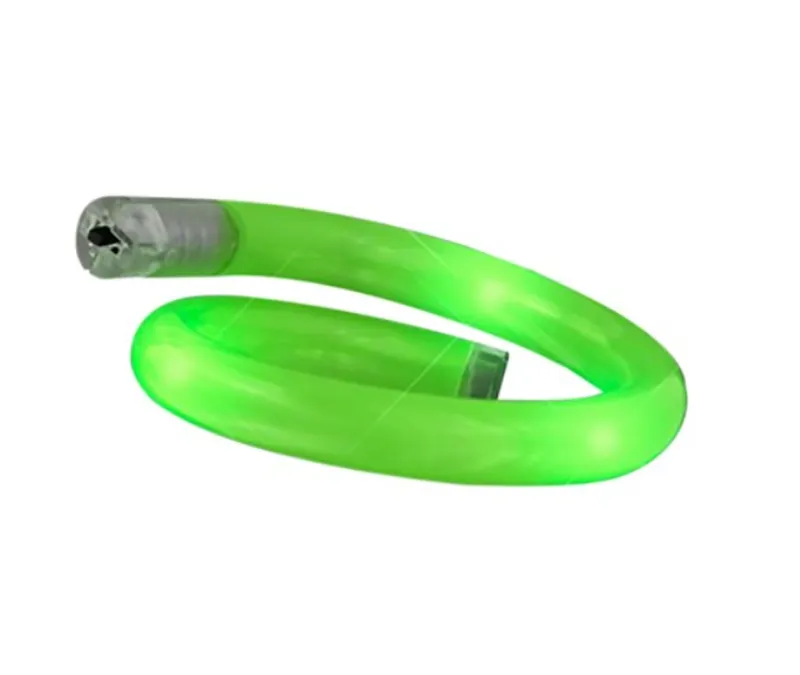 Flashing LED Coil Tube Bracelet 3