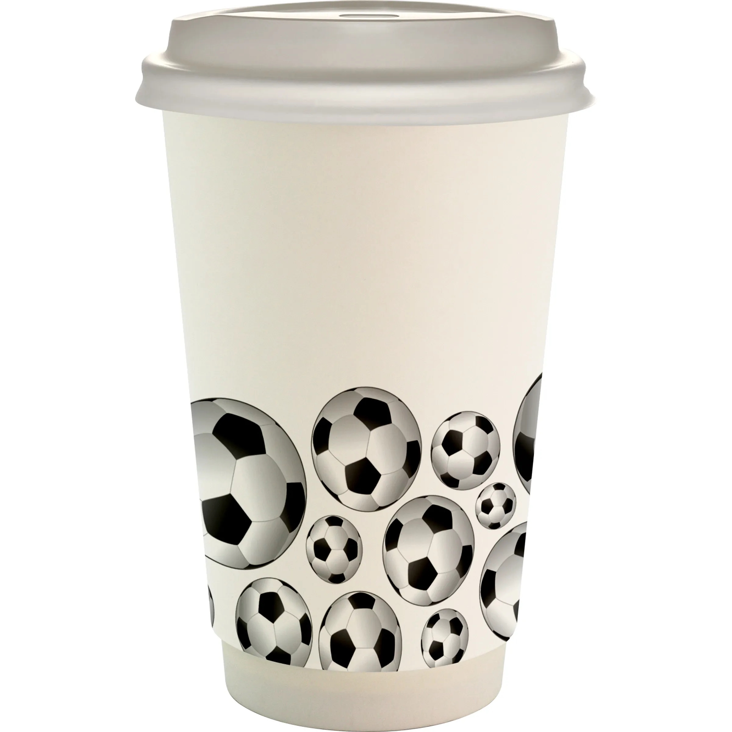 16 oz. Full Color Sporty Paper Cup With Lid 4