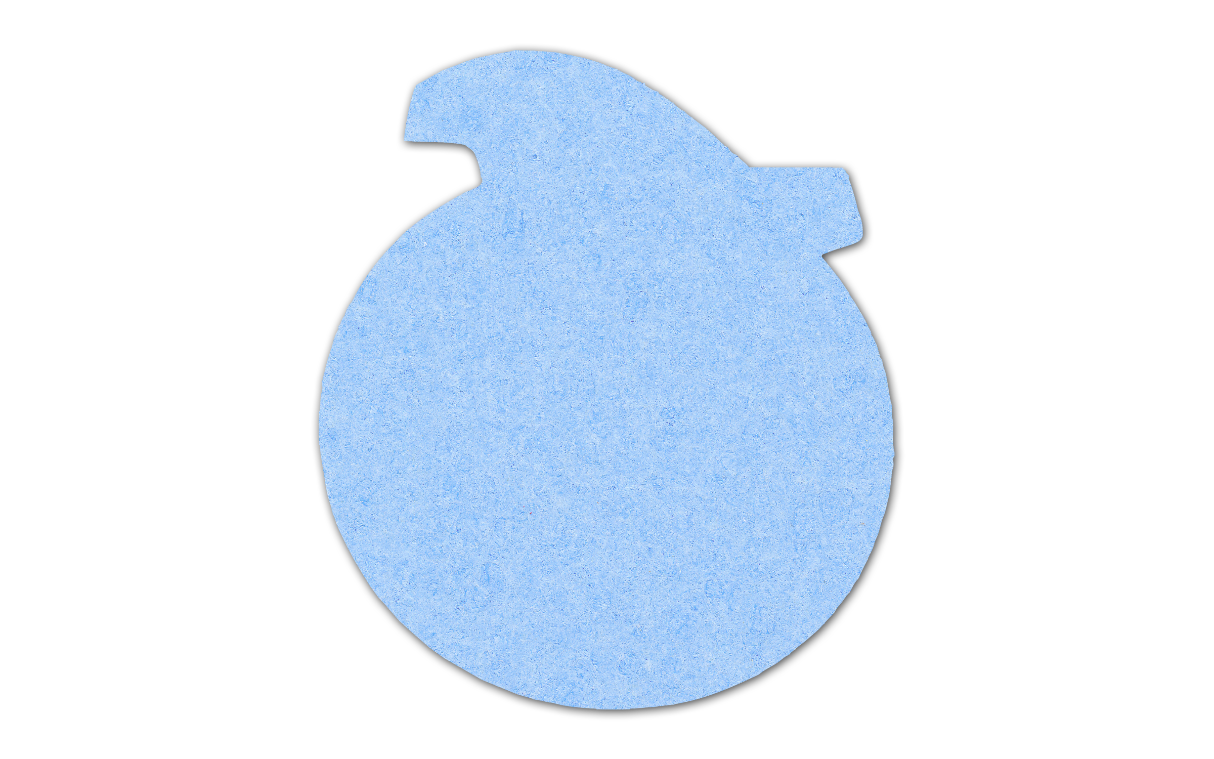 Peach Compressed Sponge 4PC 4