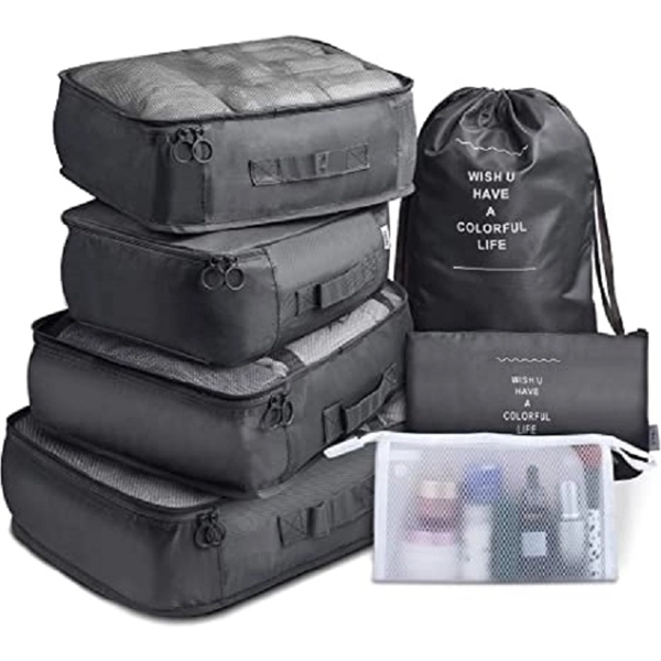 7 Pcs Travel Luggage Organizers Bag Set 4