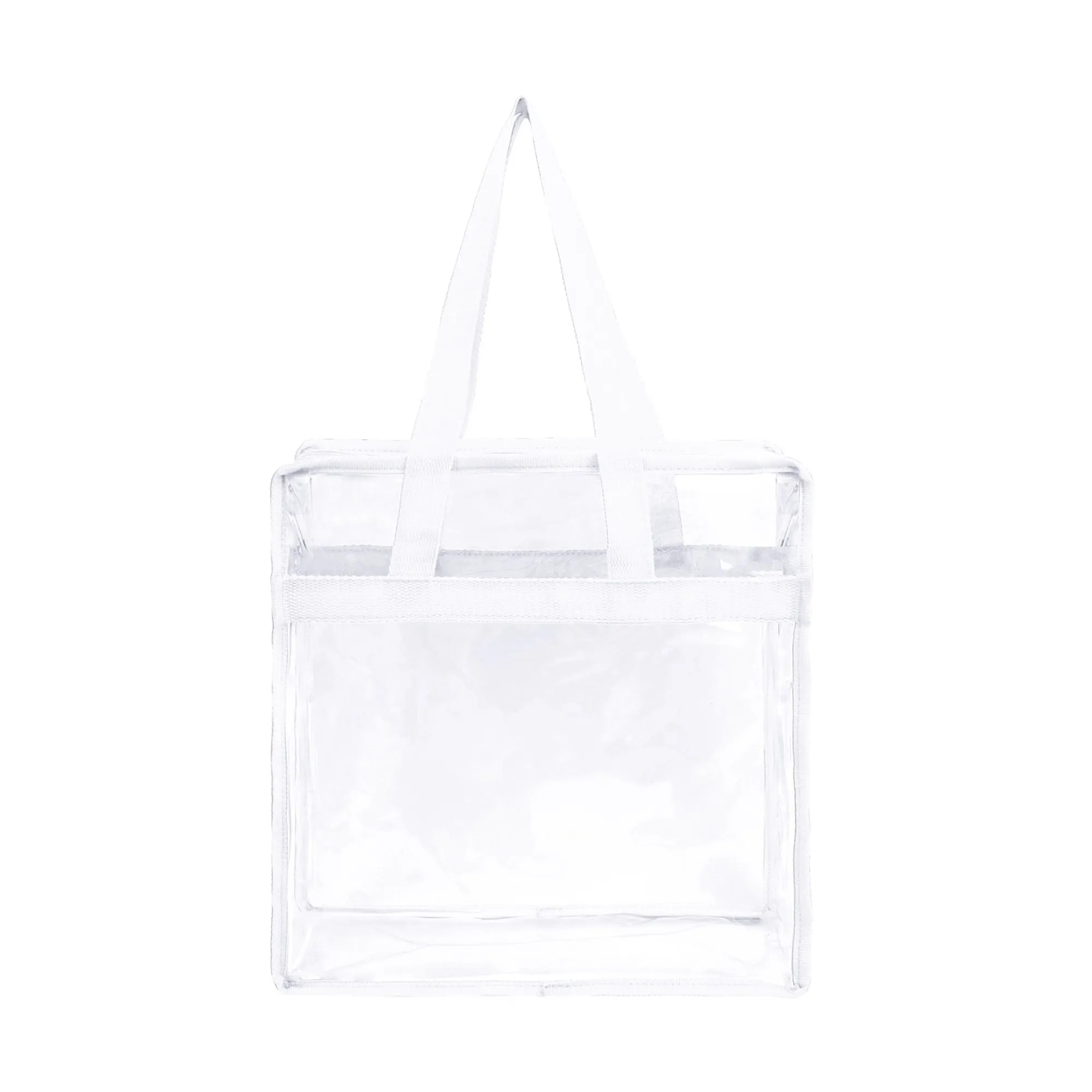 Clear Tote Bag With Zipper 3