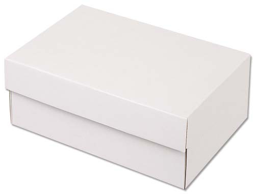9" x 6" x 3 1/2" - Fold Above E-Flute Box 1