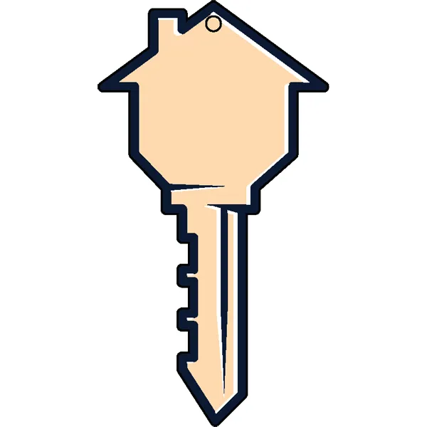 Stock Shape Acrylic Key Tag 2
