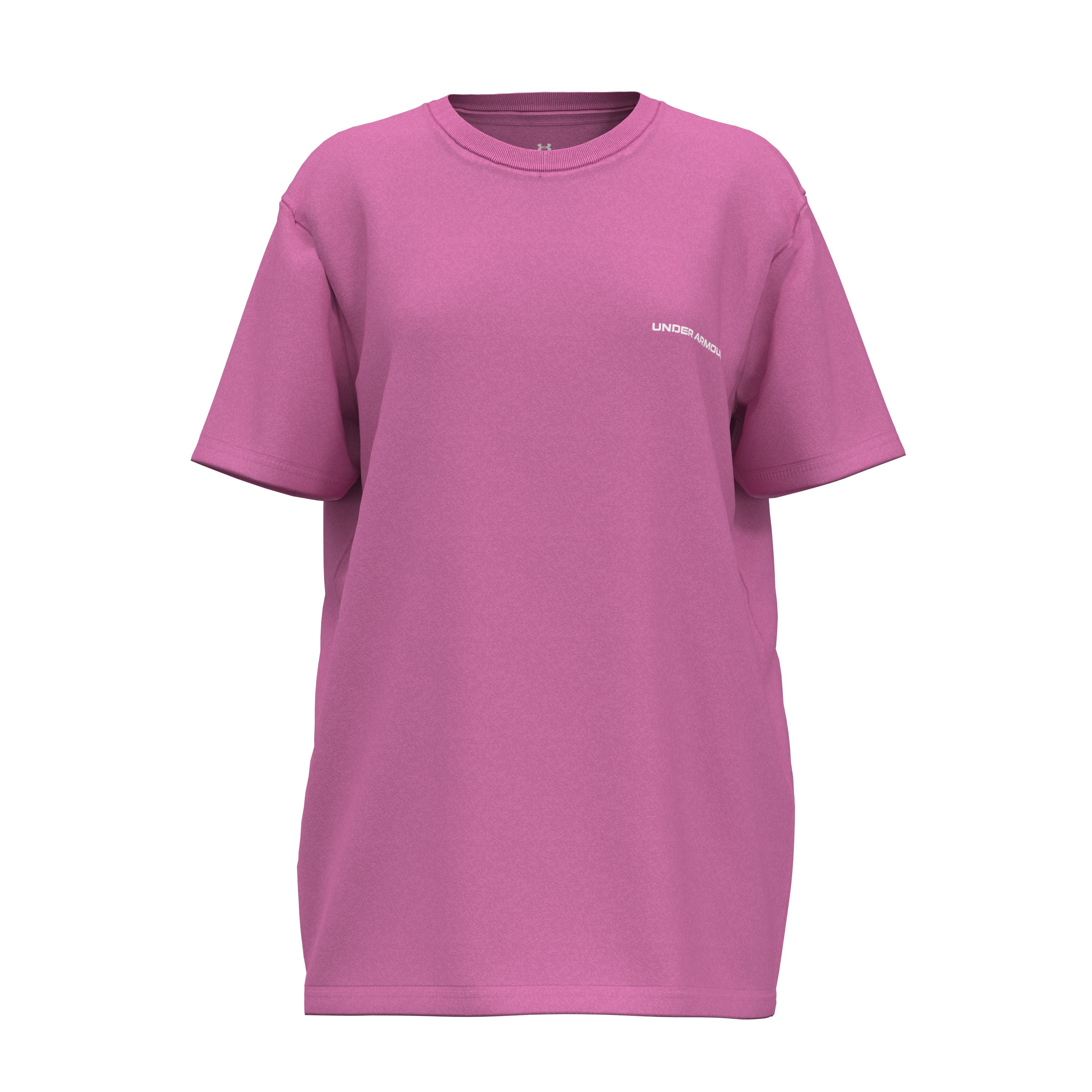 UA BF Oversized Branded Girls' Short Sleeve 3