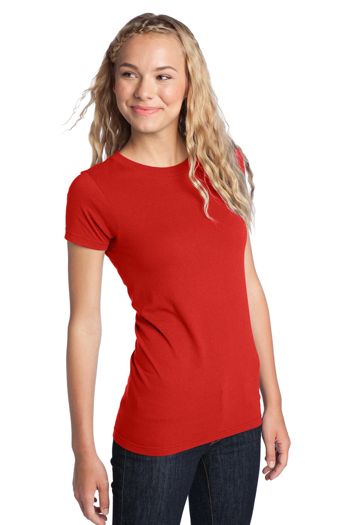 District Women's Fitted The Concert Tee DT5001 183