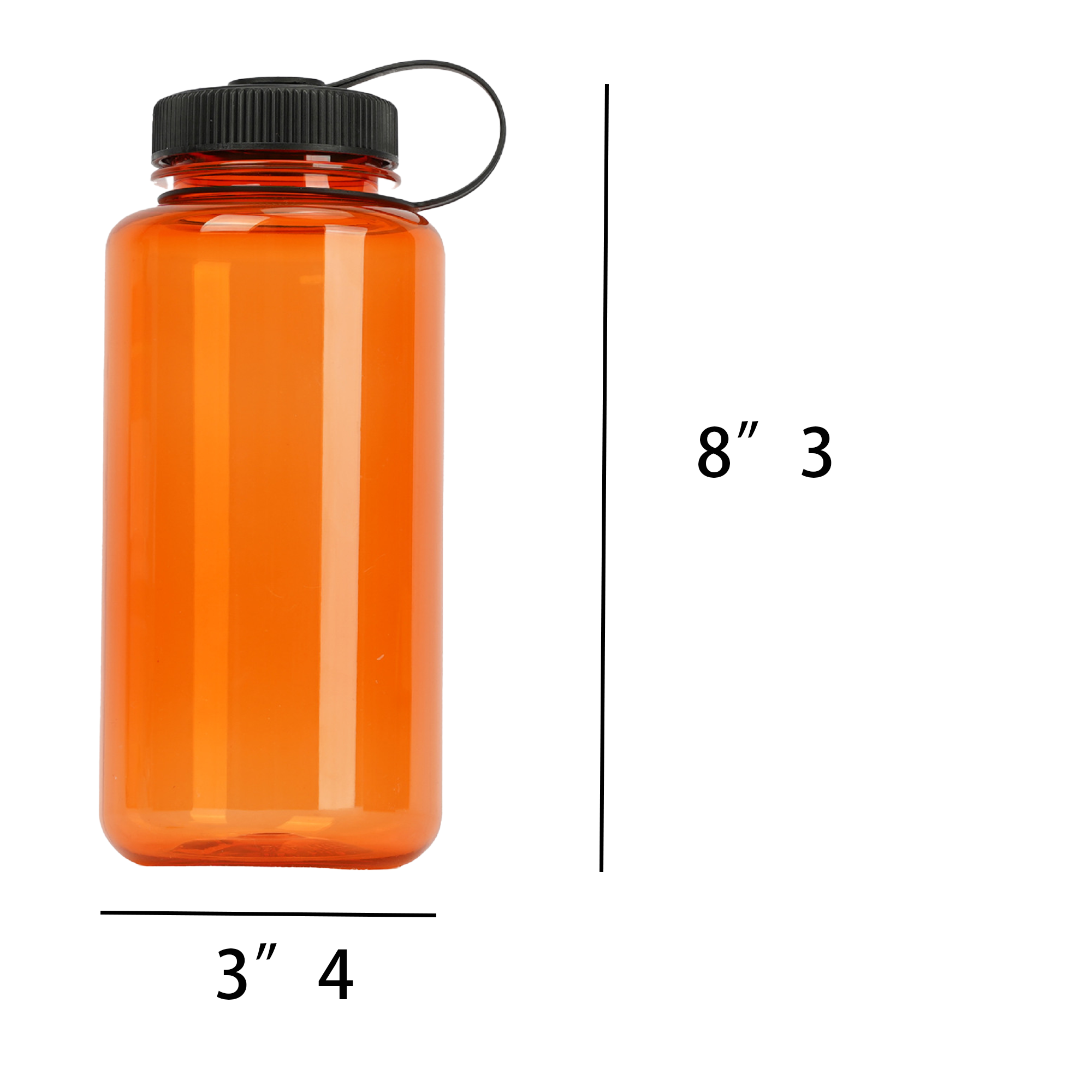 Lightweight PP & PS Water Flask 8