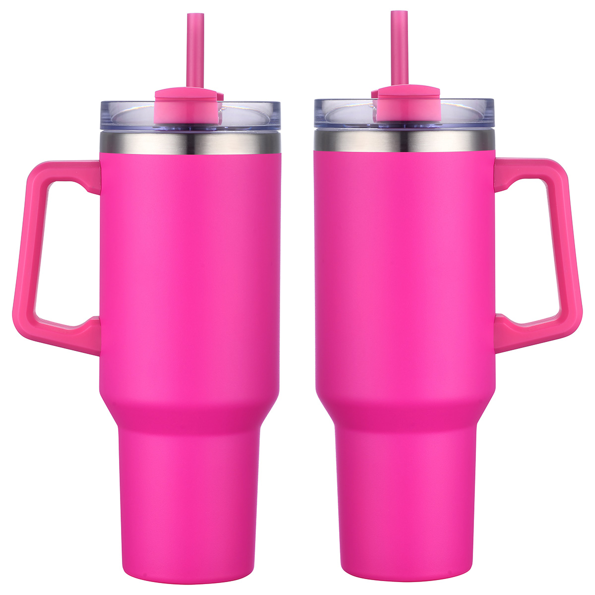 Genoa 40 oz Vacuum Insulated Travel Mug with Straw 2