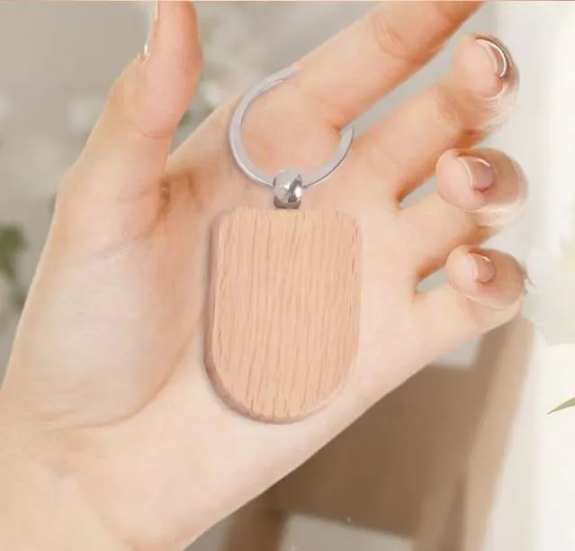 Wood Keychain 3