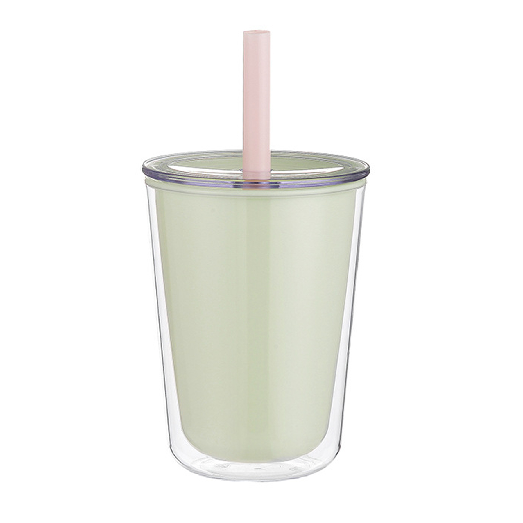 Plastic Summer Portable Large Capacity Straw Cup 6