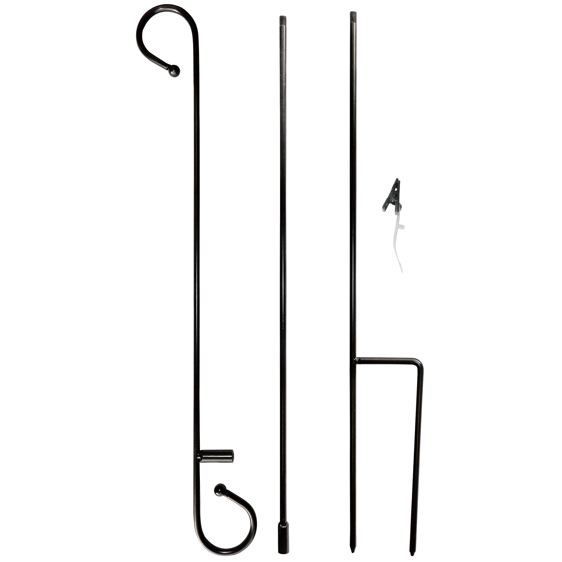 12" x 18" Custom Single Reverse Garden Banner with Hardware 2