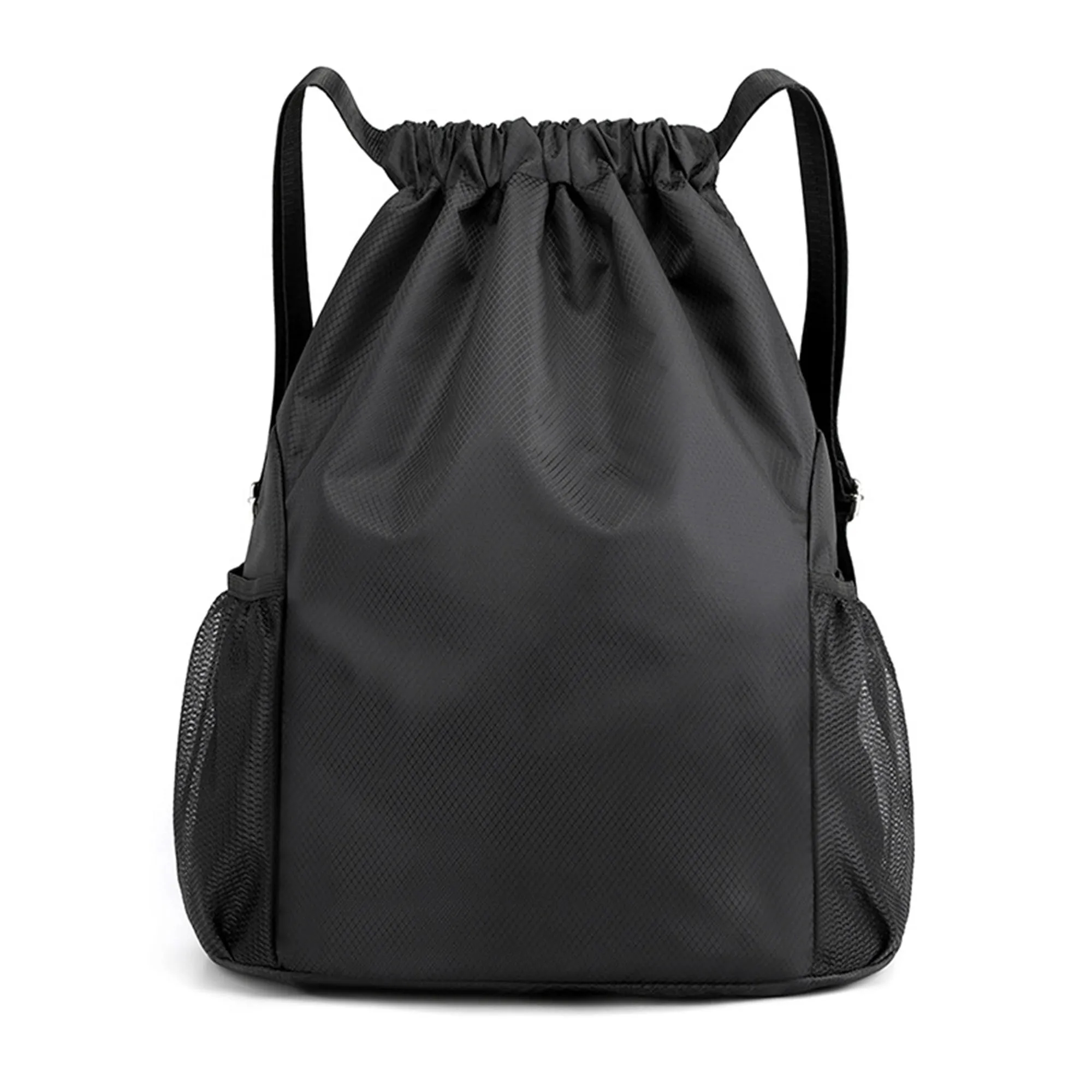Sports Drawstring Backpack With Side Pockets 3