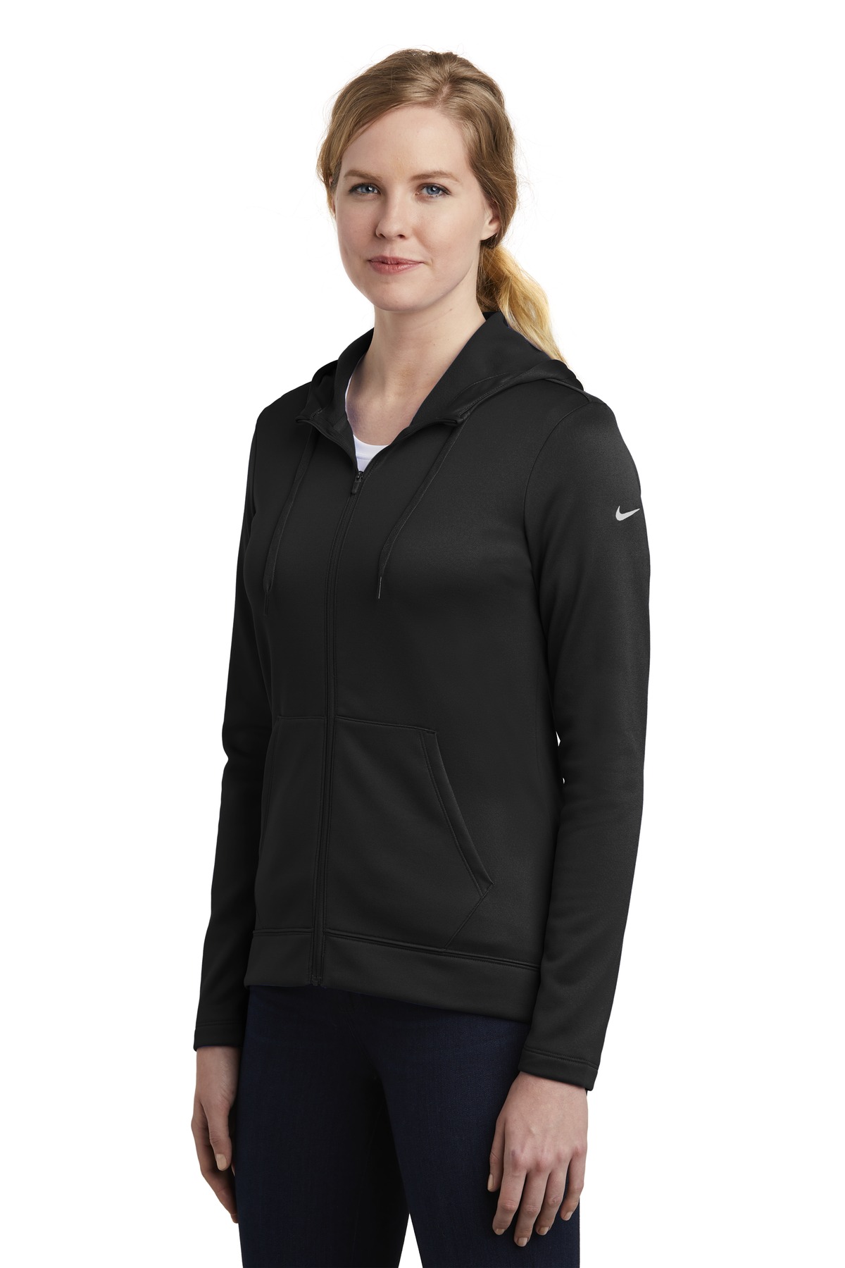 Nike Women's Therma-FIT Full-Zip Fleece Hoodie. NKAH6264 23