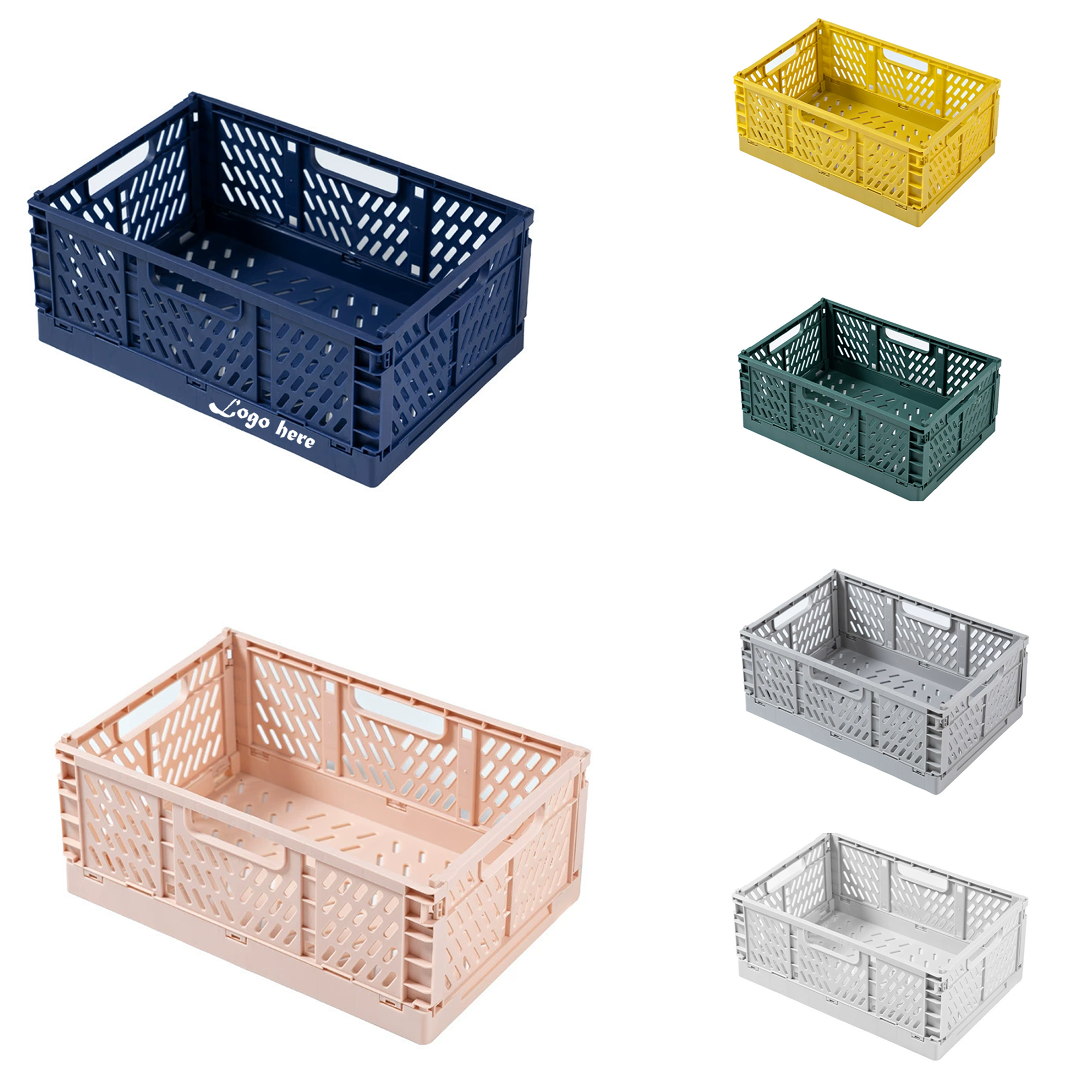 Folding Plastic Storage Box 1