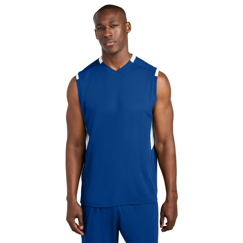 Sport-Tek Club Sleeveless V-Neck 12