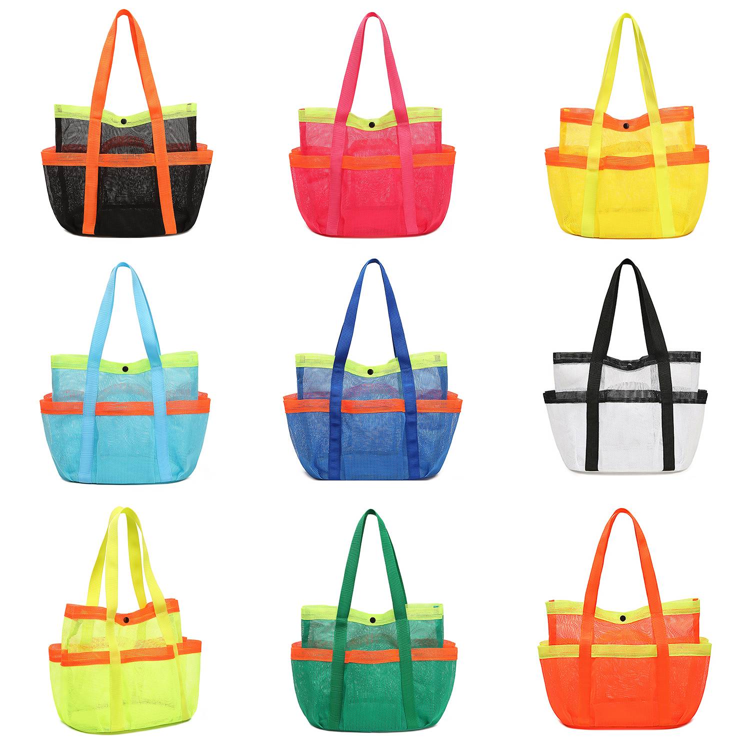 Multifunctional Large-capacity Mesh Storage Beach Bag 7