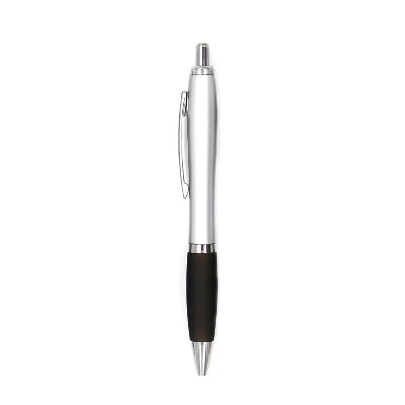 The Silver Ballpoint Pen - Customized Logo 1