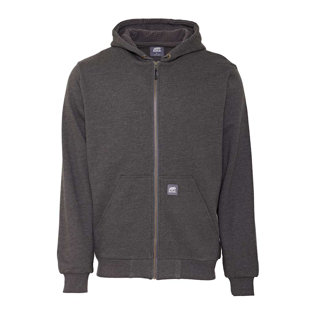 Berne Heritage Grid Fleece-Lined Zip Sweatshirt - Men's 63