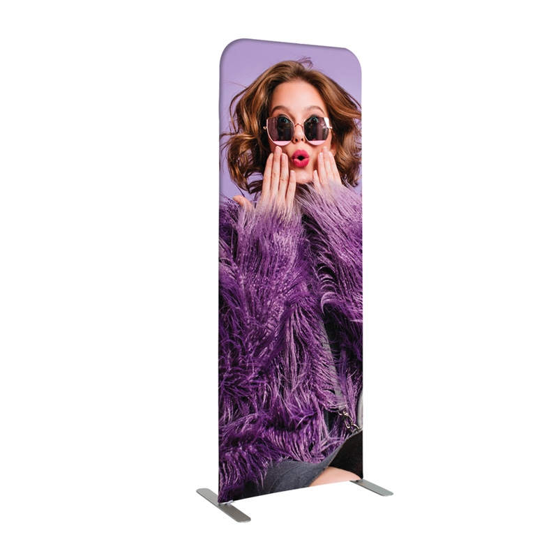 DisplaySplash Single Sided Fabric Floor Banner - 31 ½" W x 89 ¾" H 5