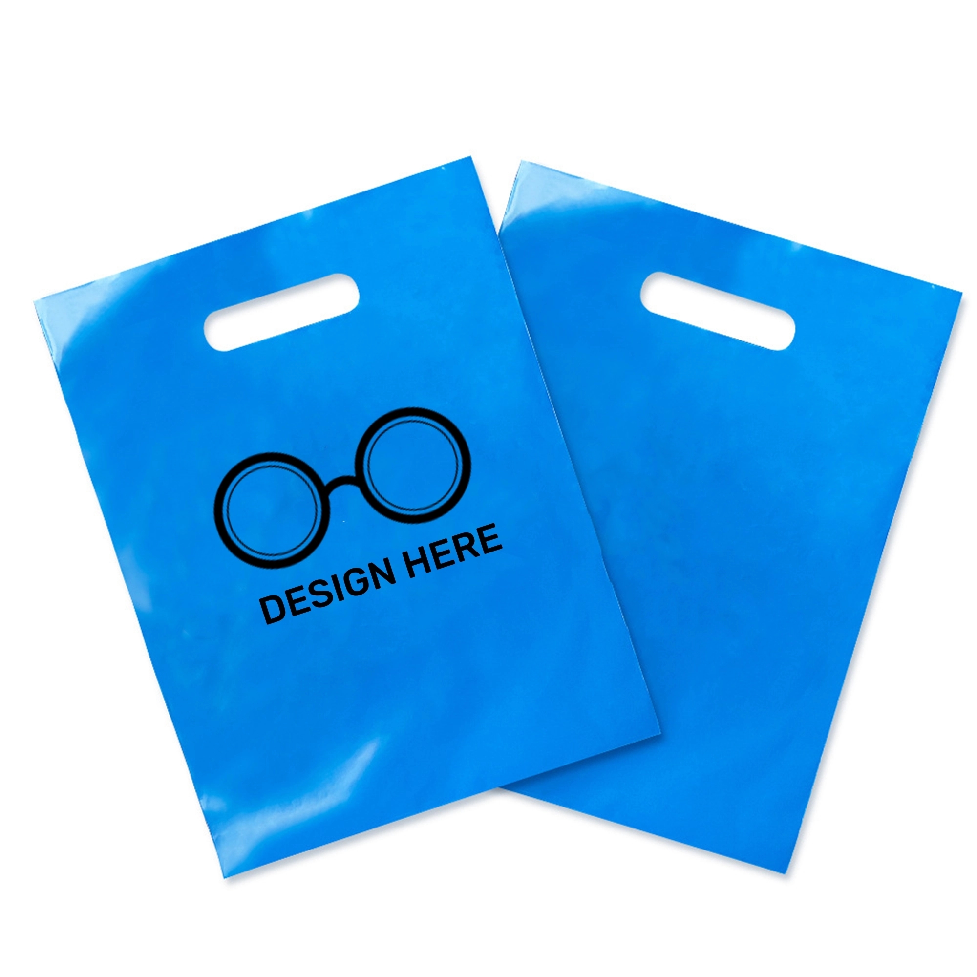 Die Cut Plastic Bag 12'' 4