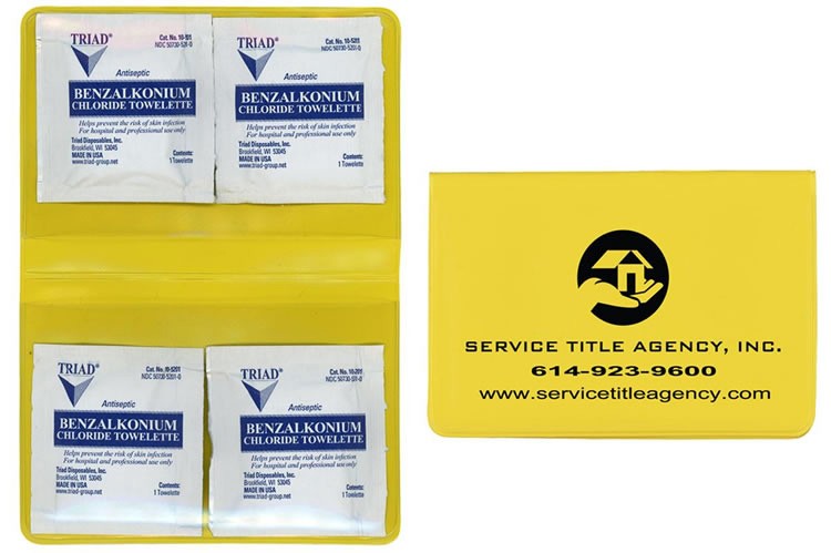 Hand Sanitizer BZK Towelette Kit 11