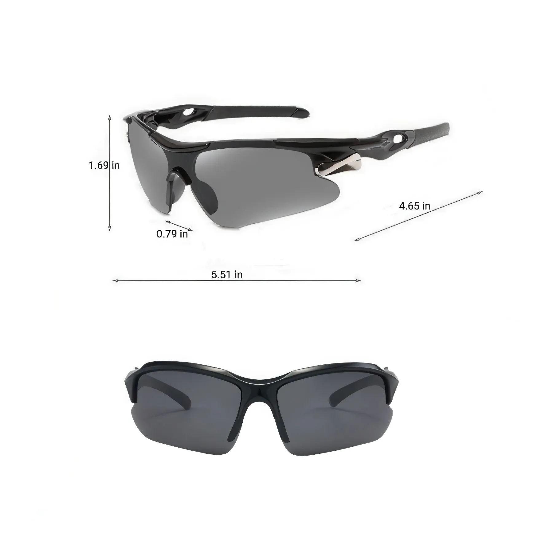 Windproof UV Protection Sports Sunglasses 2