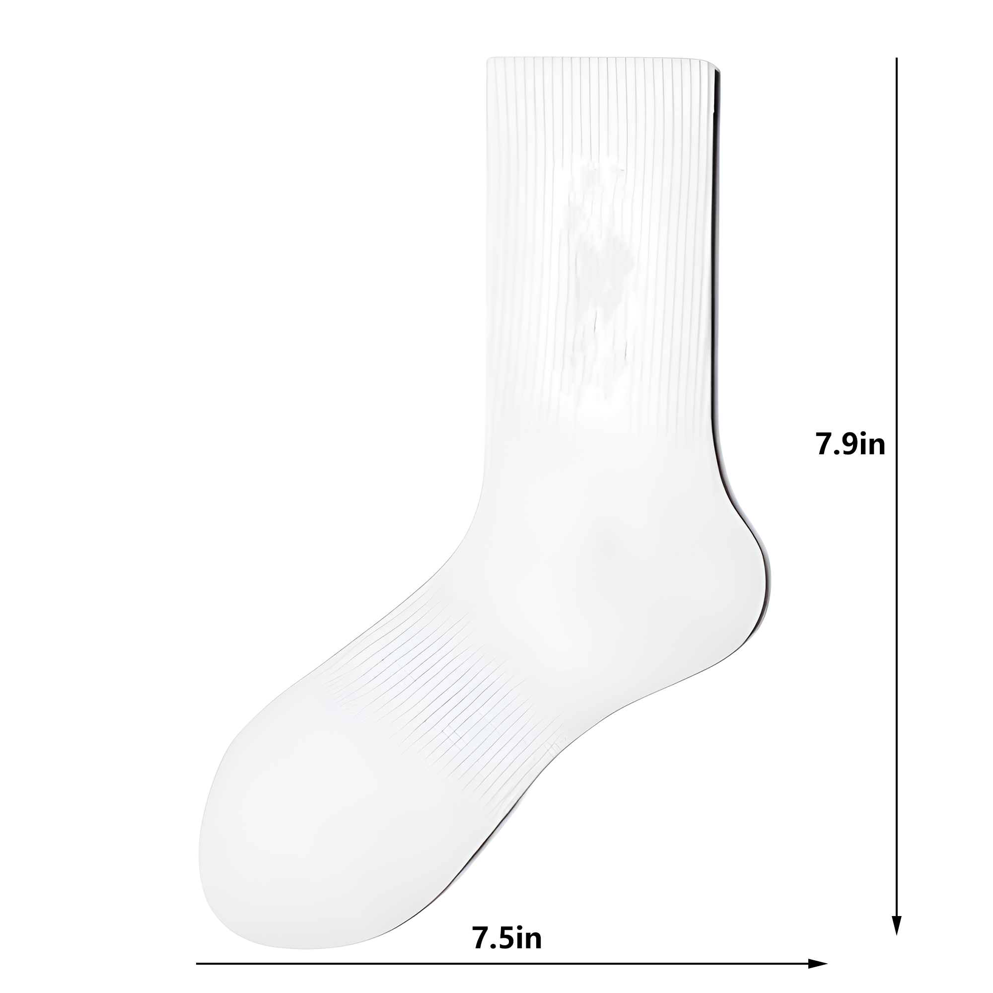 Custom Full Color Cotton Socks 3