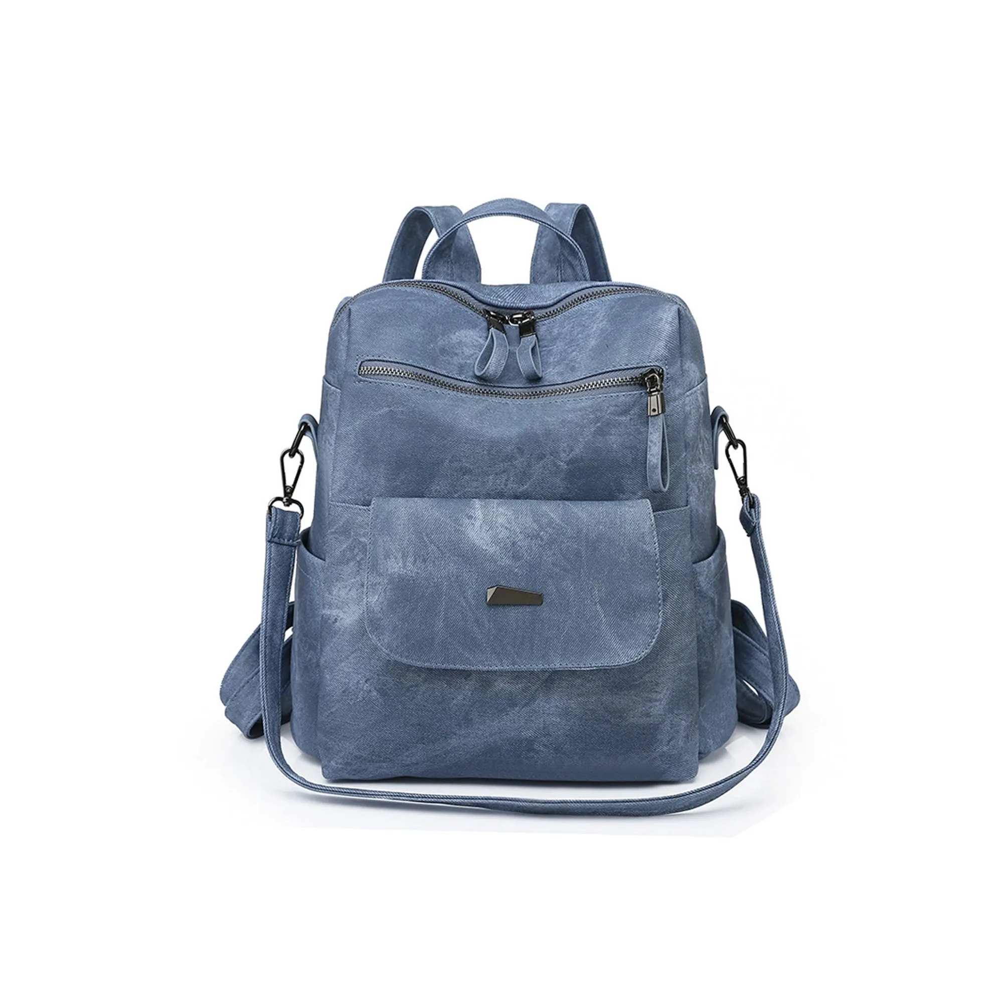 PU Leather Transformable Rucksack 4