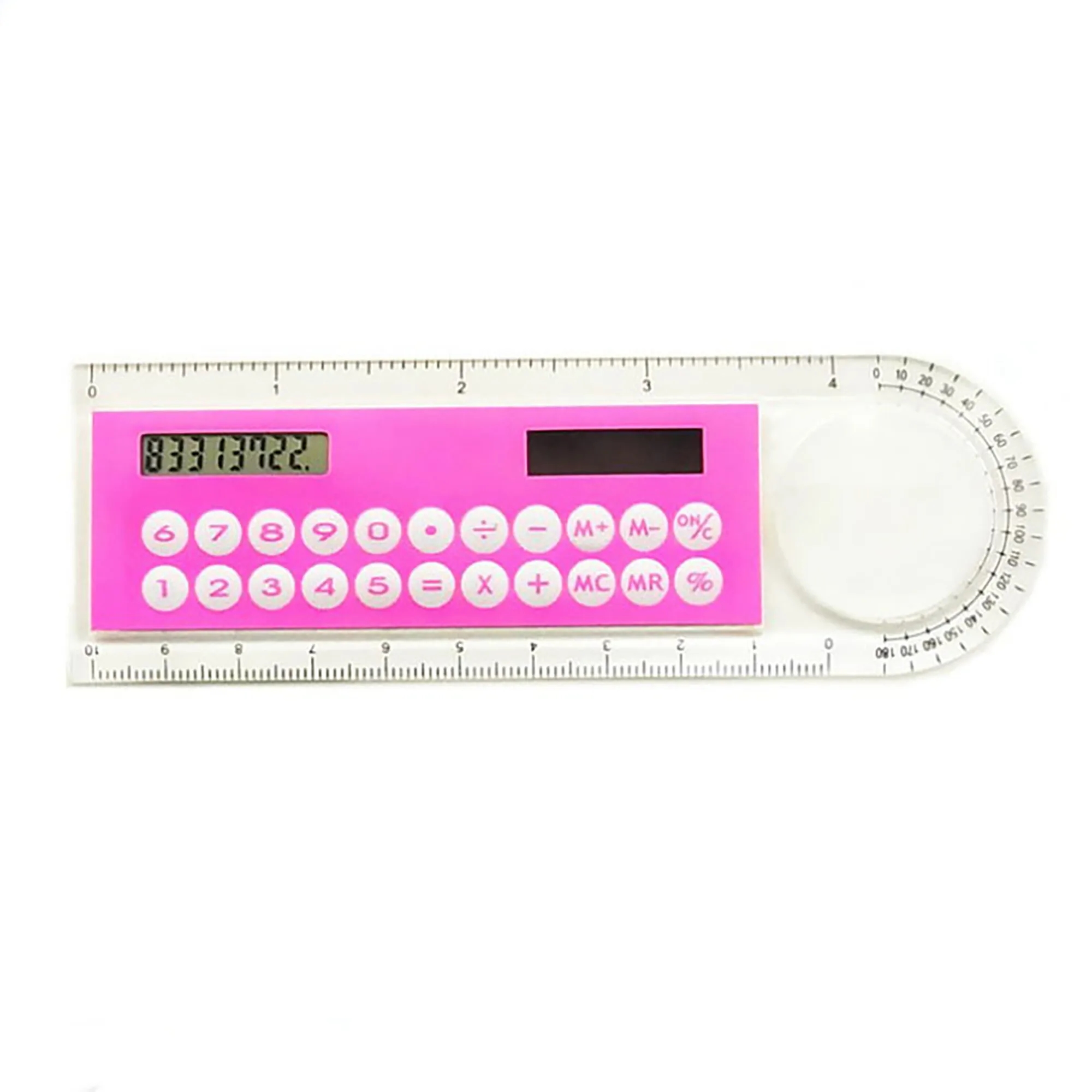 Multifunctional Solar Calculator Ruler MOQ 50pcs 2