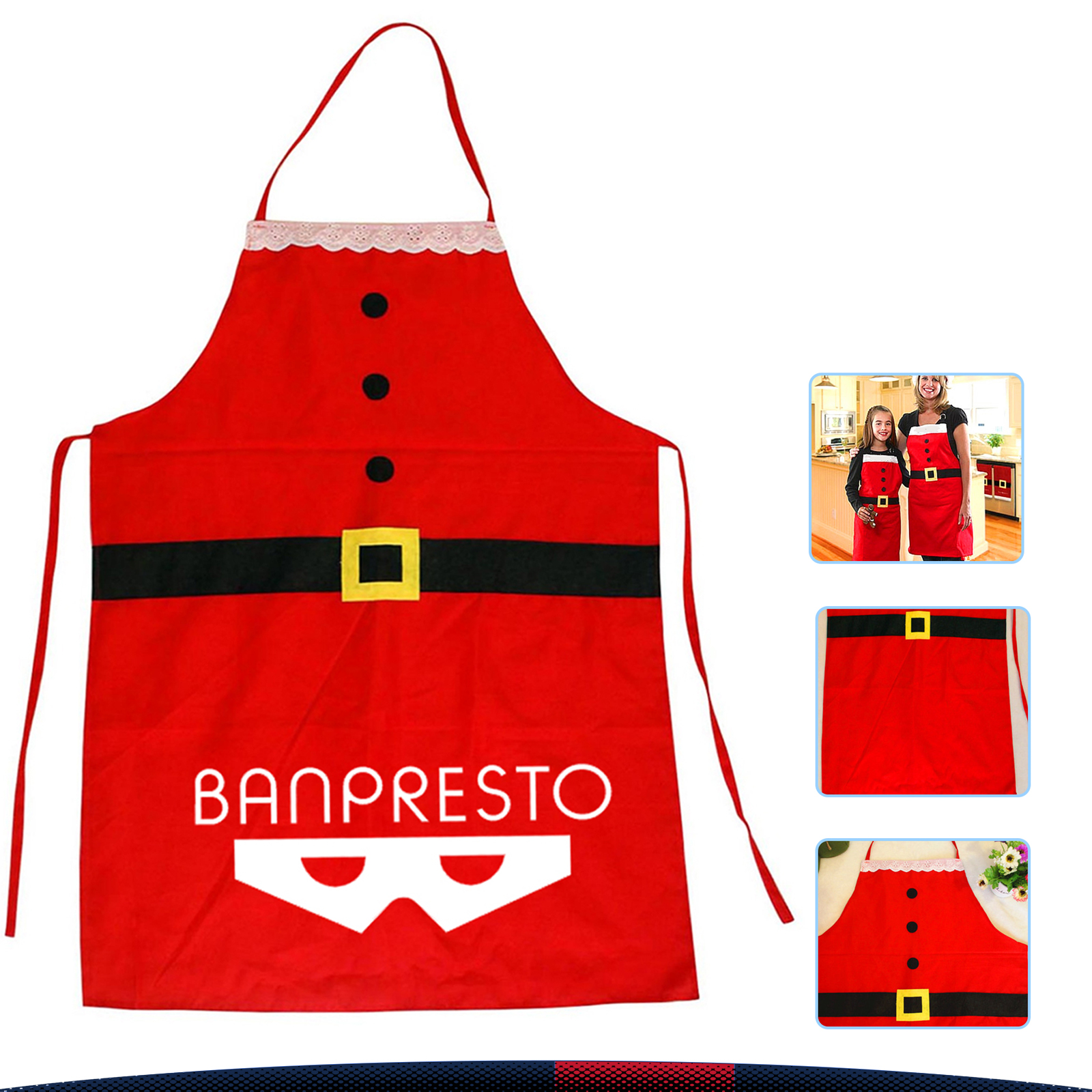 Parent-Child Wear Festive Apron 2