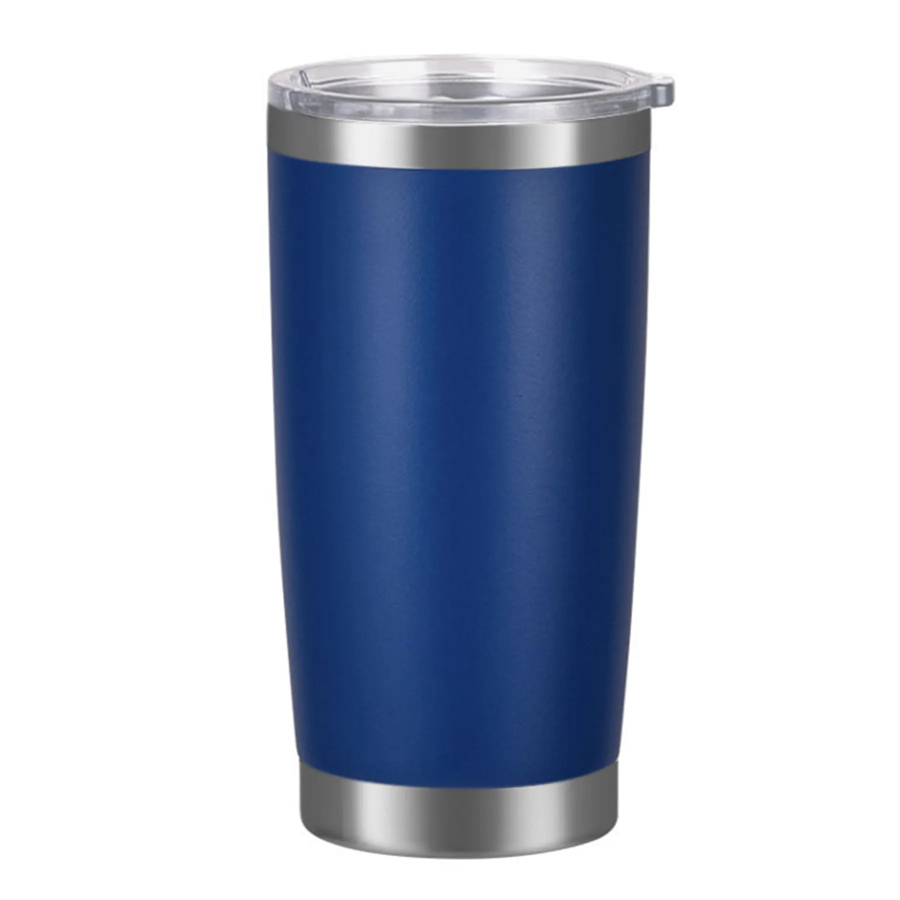 20 Oz. Powder Coated Tumbler w/Clear Slide Lid 7