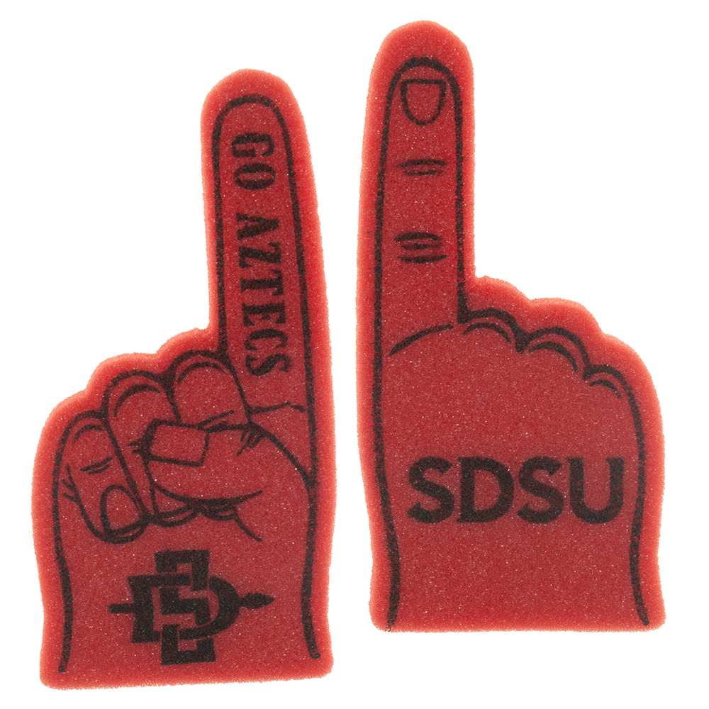 6.4" Classic #1 Finger Foam Mini 49