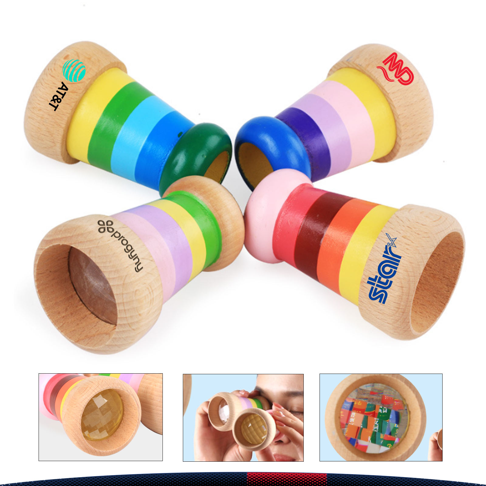 Joylee Wooden Kaleidoscope 4