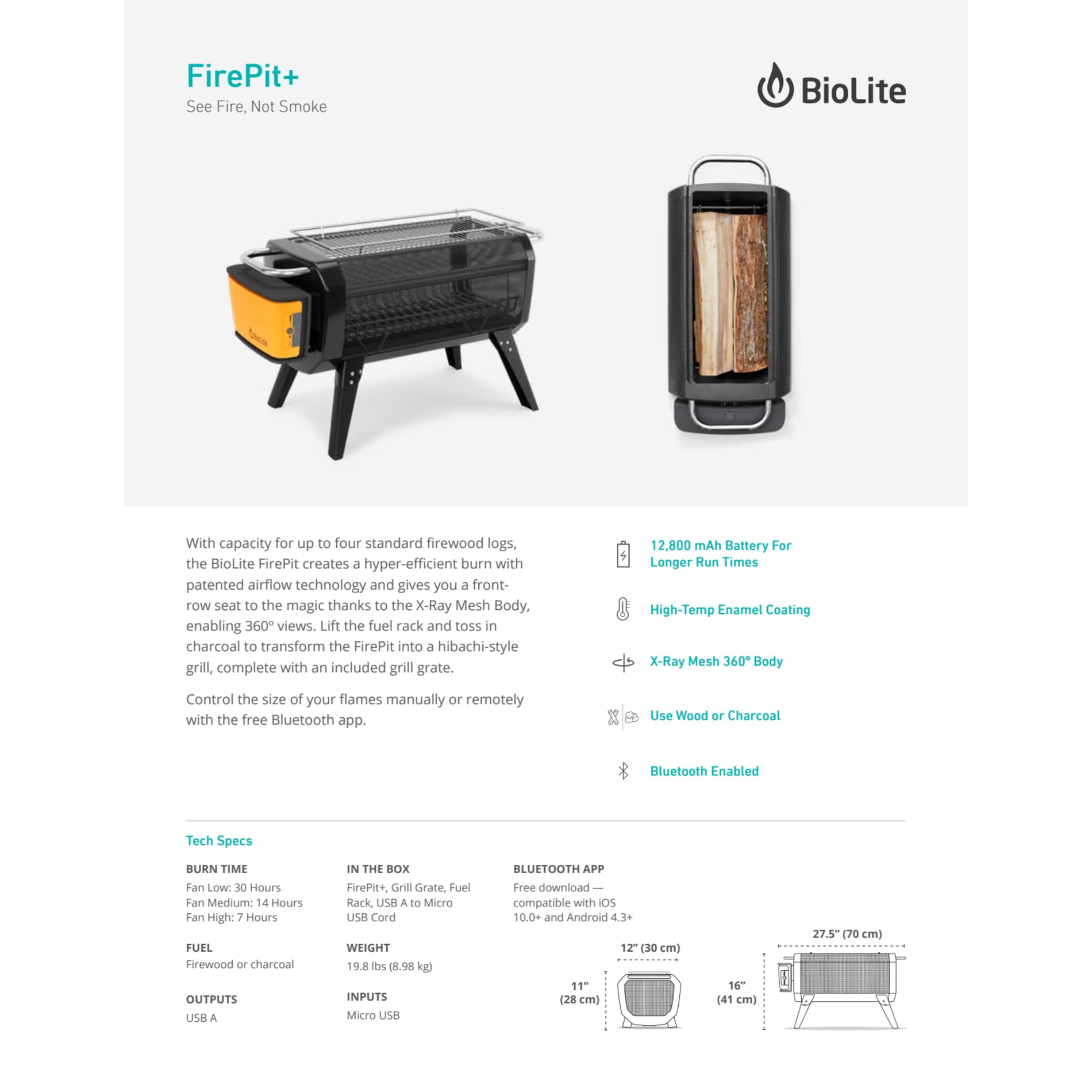 BioLite FirePit + 74