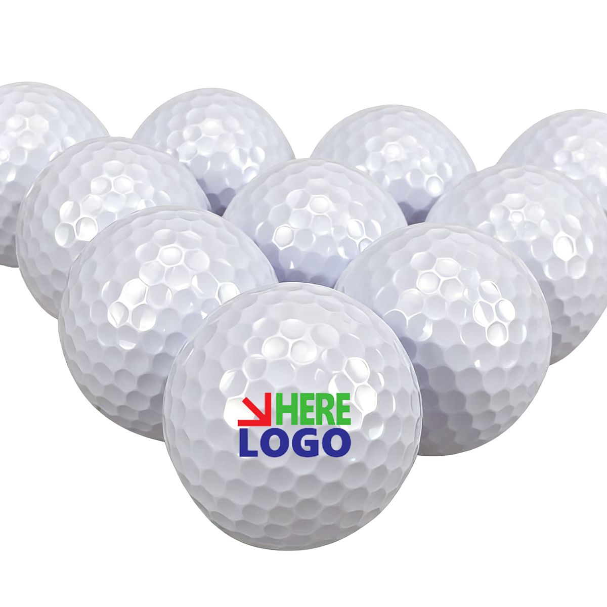 Golf 2-Layer Surlyn Long-Distance Tournament Ball 2