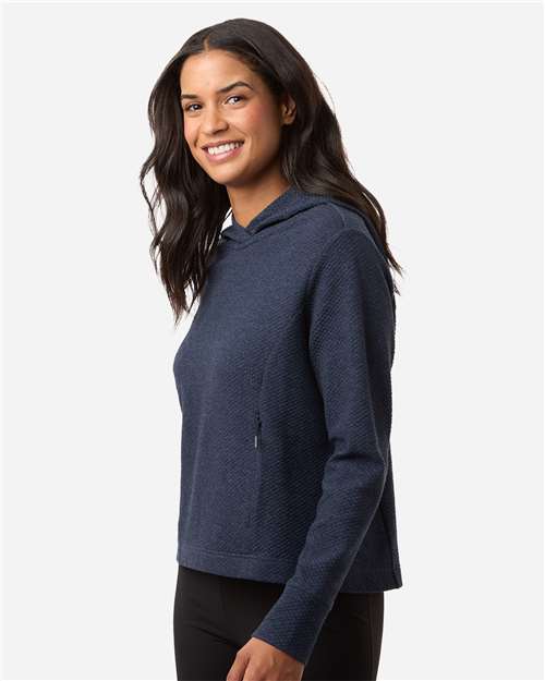 Women's Spirit Textured Hooded Pullover - NE729W 33