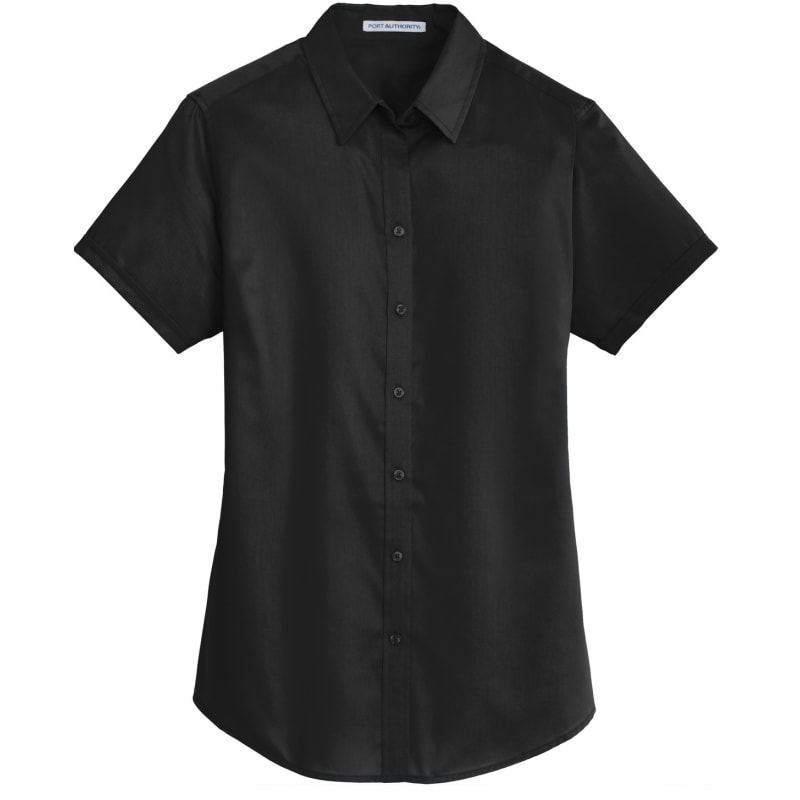 Port Authority Ladies Short Sleeve SuperPro Twill Shirt. 6