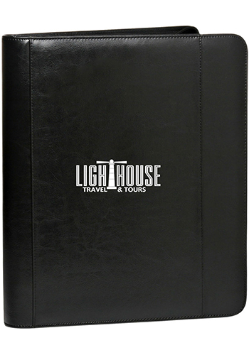 Deluxe 3-Ring Zippered Portfolios 1