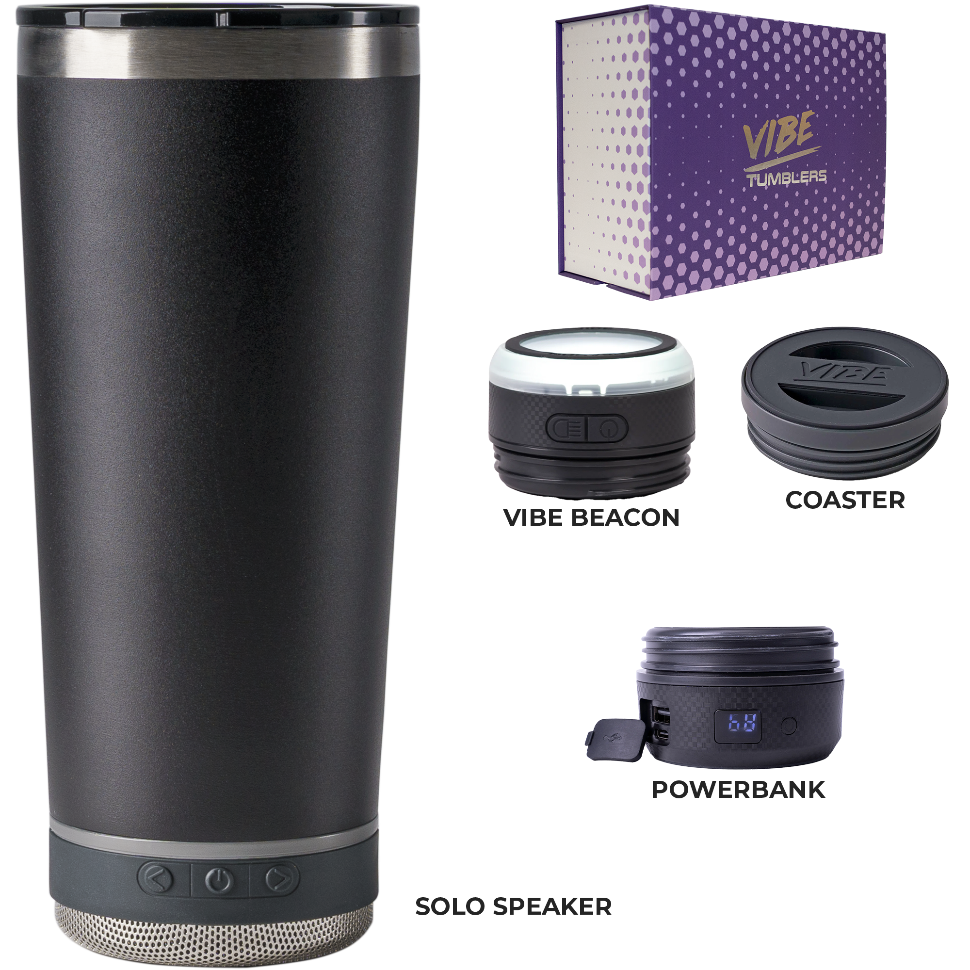 Go Caddy Vibe 18 oz Tumbler Kit 10